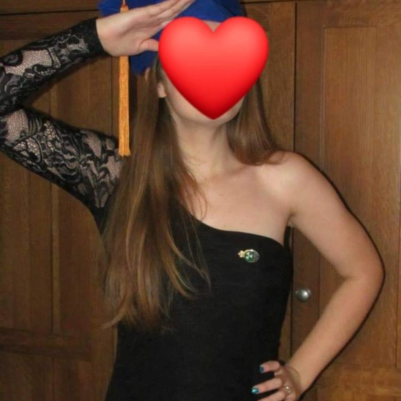 Little Black Lacy Dress - Picture 1 of 3